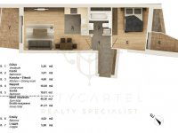 Eladó téglalakás, VIII. kerületben 71.99 M Ft, 2 szobás