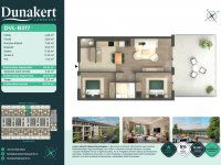 Eladó téglalakás, Vácon, Németh László utcában 81.55 M Ft