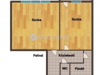 Eladó panellakás, X. kerületben 58 M Ft, 2 szobás