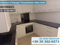 Eladó téglalakás, Dabason 57 M Ft, 2 szobás