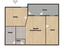 Eladó téglalakás, VIII. kerületben, Ciprus utcában 93.8 M Ft