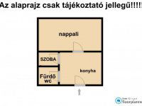Eladó téglalakás, Szegeden 50 M Ft, 1+1 szobás
