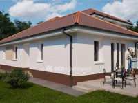 Eladó ikerház, Vácrátóton 108 M Ft, 4 szobás