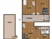 Eladó téglalakás, VIII. kerületben 68.9 M Ft, 3 szobás