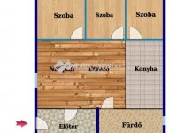 Eladó családi ház, Kisbéren, Deák Ferenc utcában 24.9 M Ft