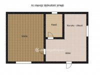 Eladó családi ház, Ráckeresztúron 25.9 M Ft, 1 szobás