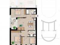 Eladó téglalakás, XVIII. kerületben, Üllői úton 106.599 M Ft