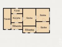Eladó családi ház, Makón 27.9 M Ft, 3 szobás