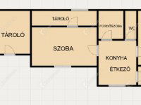 Eladó családi ház, Császáron 29.9 M Ft, 2 szobás