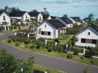 Eladó ikerház, Kosdon, Bocskai utcában 85 M Ft, 4 szobás