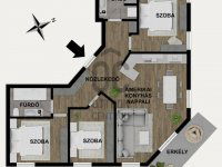 Eladó téglalakás, XIV. kerületben 159.7 M Ft, 4 szobás