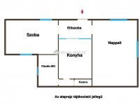 Eladó téglalakás