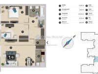 Eladó téglalakás, XIII. kerületben 119.128 M Ft, 3 szobás