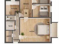 Eladó panellakás, XXI. kerületben 74.5 M Ft, 1+2 szobás