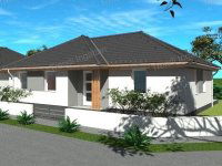 Eladó ikerház, Győrságon 59.9 M Ft, 4 szobás