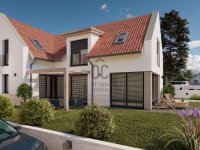 Eladó ikerház, Nagykovácsiban 255 M Ft, 6 szobás