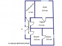 Eladó téglalakás, Mezőberényben 6.5 M Ft, 1 szobás