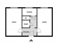 Eladó téglalakás