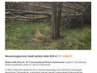 Eladó telek, Mosonmagyaróváron 61 M Ft / költözzbe.hu