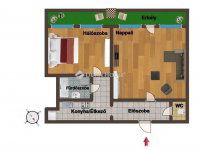 Eladó téglalakás, XX. kerületben 64.5 M Ft, 2 szobás