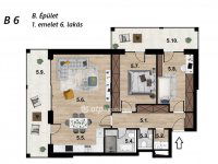 Eladó téglalakás
