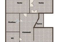 Eladó téglalakás