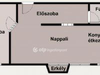 Eladó téglalakás, Debrecenben 59.5 M Ft, 1+1 szobás