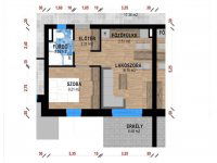 Eladó téglalakás, Pápán, Határ utcában 33.85 M Ft, 1+1 szobás