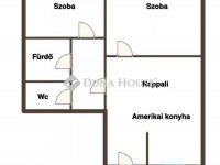Eladó téglalakás