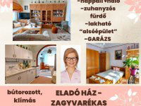 Eladó családi ház, Zagyvarékason 17.7 M Ft, 3 szobás