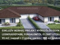 Eladó ikerház, Nyíregyházán 64.99 M Ft, 3 szobás
