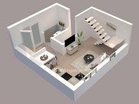 Eladó téglalakás, Nagykanizsán 49.5 M Ft, 1+1 szobás