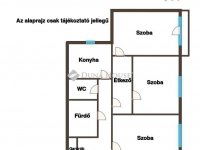 Eladó panellakás, XV. kerületben 76 M Ft, 3 szobás