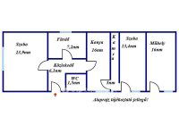 Eladó családi ház, Jászberényben 37.3 M Ft, 3 szobás