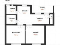 Eladó családi ház, XV. kerületben 69.5 M Ft, 2 szobás