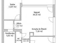 Eladó téglalakás, Keszthelyen 112 M Ft, 3 szobás