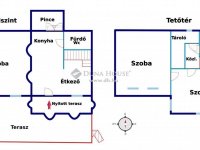 Eladó családi ház, Tihanyban 549.9 M Ft, 3 szobás