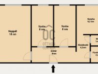 Eladó panellakás, IV. kerületben 75 M Ft, 3 szobás