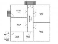 Eladó családi ház, Jászfényszarun 25 M Ft, 3 szobás