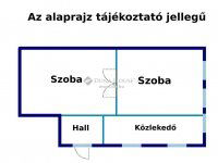 Eladó téglalakás, Cegléden 13 M Ft, 2 szobás