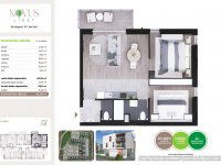 Eladó téglalakás, XV. kerületben, Kékszilva utcában 76.99 M Ft