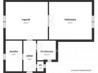 Eladó téglalakás, Győrött 73.9 M Ft, 2 szobás