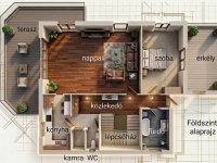 Eladó családi ház, III. kerületben 359.9 M Ft, 6 szobás