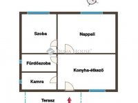 Eladó téglalakás