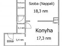 Eladó családi ház, Veszprémben 61.9 M Ft, 2+2 szobás