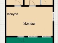 Eladó téglalakás, Szegeden 46.5 M Ft, 1 szobás