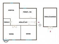 Eladó téglalakás, Kecskeméten 54.9 M Ft, 2 szobás