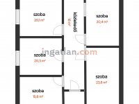 Kiadó iroda, Szolnokon 150 E Ft / hó, 5 szobás