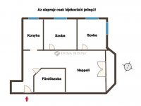 Eladó téglalakás, Halásztelken 64.5 M Ft, 3 szobás