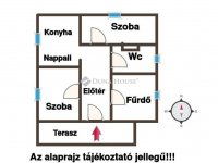 Eladó családi ház, XX. kerületben 65 M Ft, 3 szobás